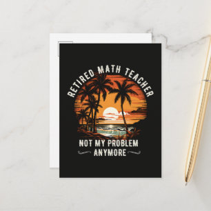 Teacher Retirement Class Of 2026 Teacher's day Announcement Postcard