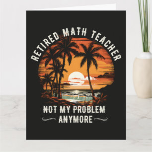 Teacher Retirement Class Of 2026 Teacher's day Card