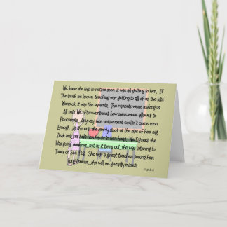 Teacher Retirement "Gone Bonkers" Story Art Gifts Card