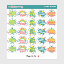 Teacher Reward Custom Name Labels | School