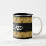 Teacher Rules Chalkboard Two-Tone Coffee Mug<br><div class="desc">100% Customize-able. Fill in the box(es) or Click on the CUSTOMIZE IT button to change, move, delete or add any of the text or graphics. If you have any questions about this product or any other DesignsbyDonnaSiggy Products please contact me at siggyscott@comcast.net. I'll be happy to help. Thank you for...</div>