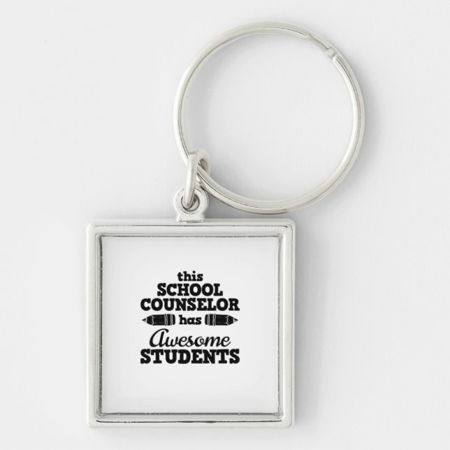 Teacher School Counsellor Keychain (Front)