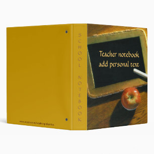 Teacher/School Notebook Design Avery Binder