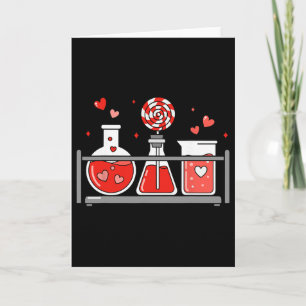 Teacher Science Valentines Day Lab Medical Istant Card