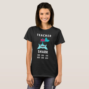 Teacher Shark Doo Doo Womens Shirt, Sharkasm Shirt