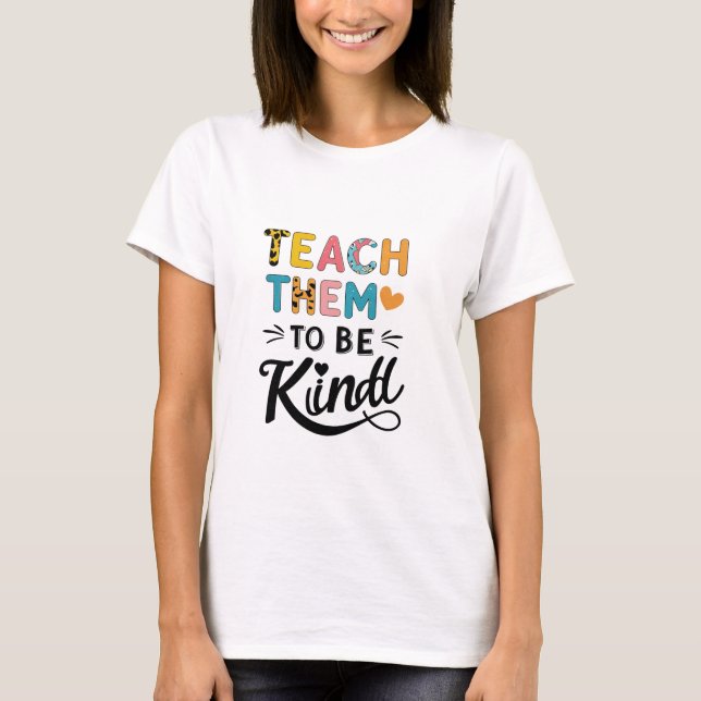 Teacher Shirts for Women Funny Teacher Life Graphi (Front)