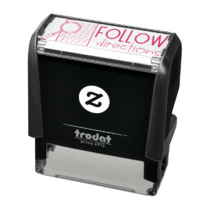 Teacher Stamp - Follow Directions