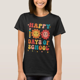 Teacher Student 100th Day Of School Happy 100 Days T-Shirt