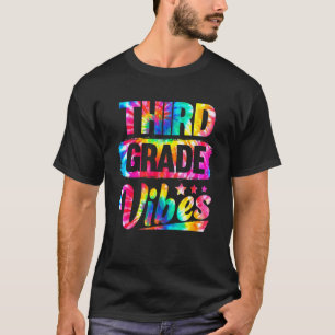 Teacher Student 3rd Grade Vibes First Day Of Schoo T-Shirt