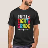 Teacher Student Hello Eighth Grade Back To School