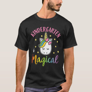 Teacher Student Senior Kindergarten Is Magical Hap T-Shirt