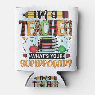 Teacher Sublimation - Teaching Lovers - Professor Can Cooler