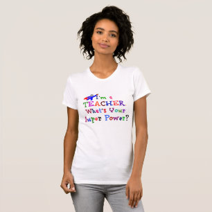Teacher Superhero, popular design, T-Shirt