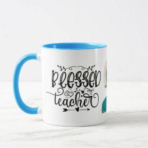 Teacher Superheroes Blessed Teacher Classic Mug