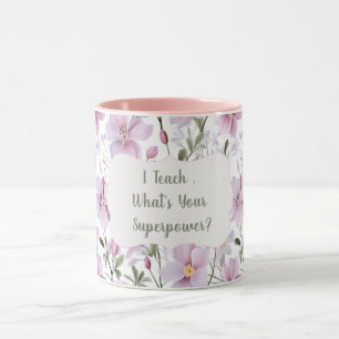 Teacher Superpower – InspirationaL Gift Mug