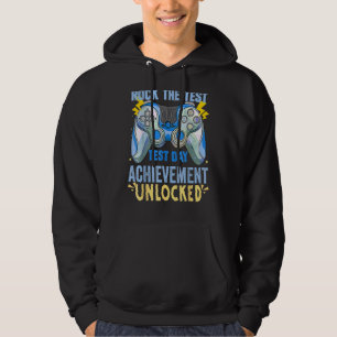 Teacher Testing Staar Test Exam Gamer Rock The Tes Hoodie