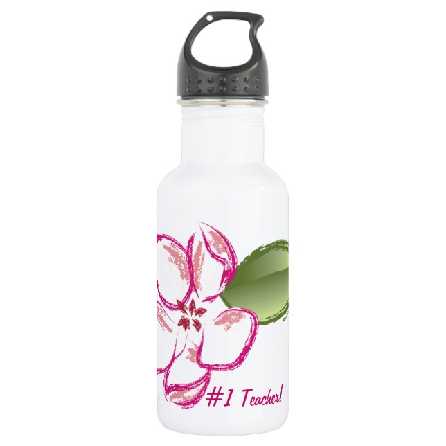 Teacher Thank You 532 Ml Water Bottle (Front)