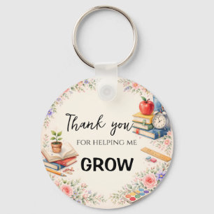 Teacher Thank You Gifts   End of School Year Keychain