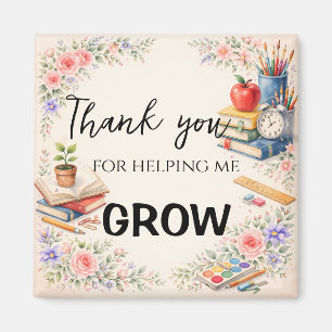 Teacher Thank You Gifts End of School Year Magnet