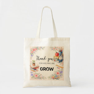 Teacher Thank You Gifts End of School Year Tote Bag