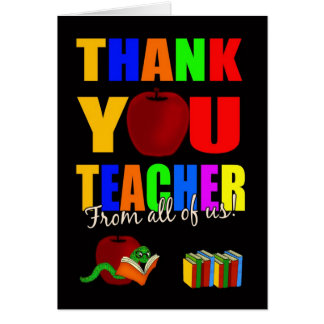 Teacher Thank You Cards, Photocards, Invitations & More