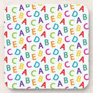 Teacher The Best Teachers Teach From The Heart Coaster