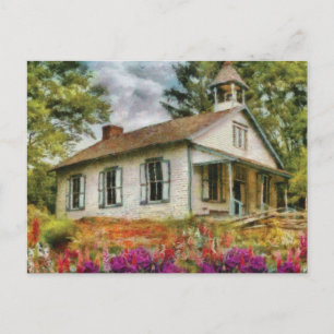 Teacher - The School House Postcard