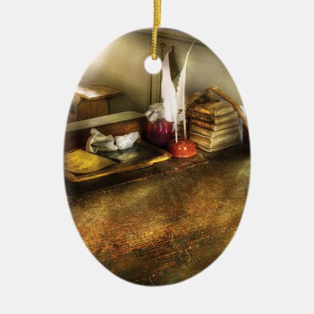 Teacher - The School Room Ceramic Ornament (Front)