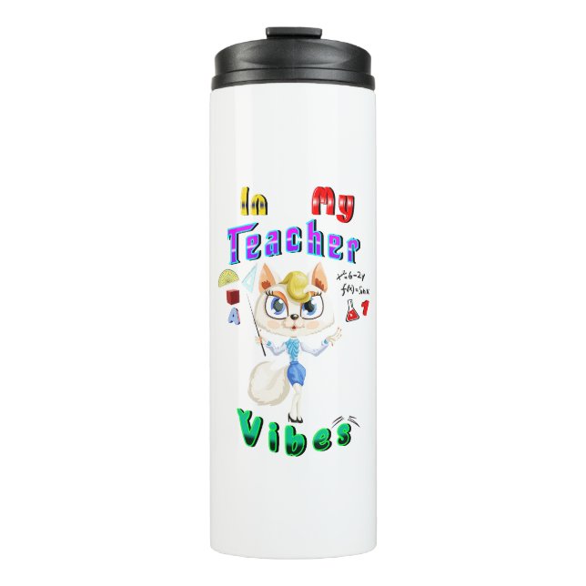 Teacher Thermal Tumbler (Front)