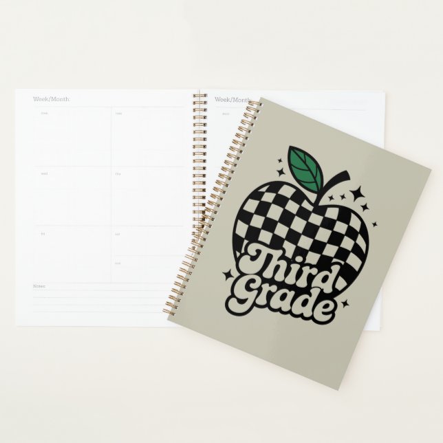 Teacher Third Grade 3rd Back to School Planner (Display)