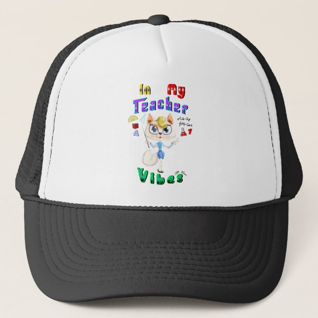 Teacher Trucker Hat (Front)