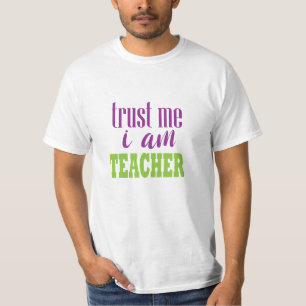 Teacher Typography T-Shirt
