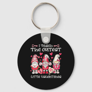 Teacher Valentines Day I Teach The Cutest Little V Keychain