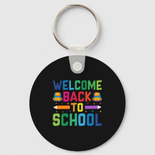 Teacher Welcome Back To School Keychain