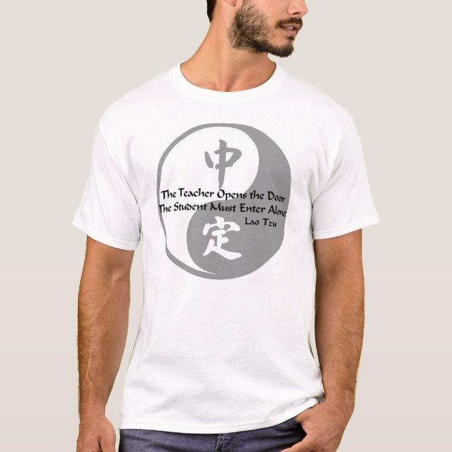 Teacher Yin Yang T-Shirt (Front)