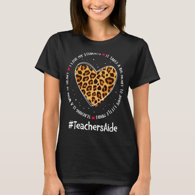 Teacher's Aide Team Admin Appreciation Week Back T T-Shirt (Front)