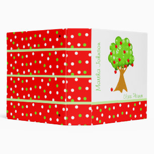 Teacher's Apple Tree Class Planner Binder