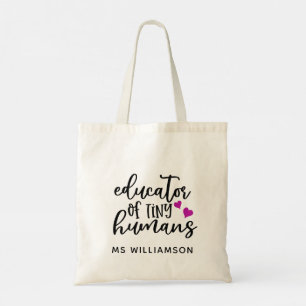 Teacher's Appreciation Personalized Tote Bag Gift
