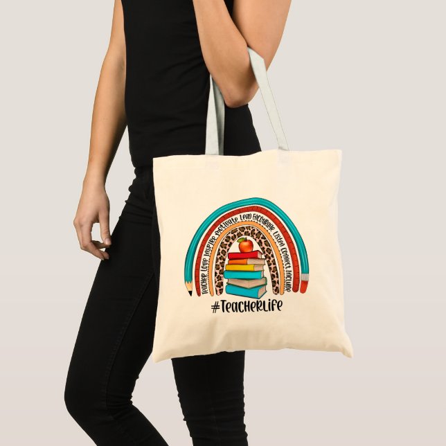 Teachers Change the World Tote Bag (Front (Product))