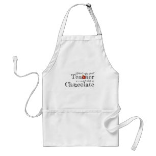 Teacher's Chocolate Stash Apron