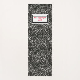 Teacher's Composition Notebook Yoga Mat
