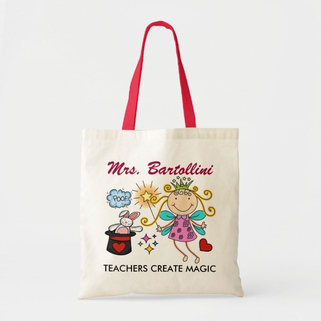 Teachers Create Magic - SRF Tote Bag (Front)