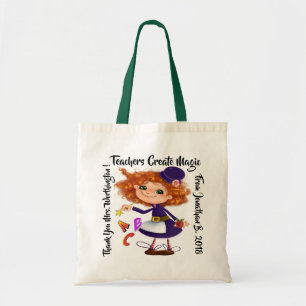 Teachers Create Magic Tote Bag
