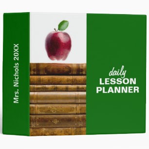 Teacher's Daily Lesson Planner Binder