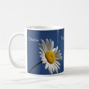 Teachers daisy mug, motivational customizable coffee mug