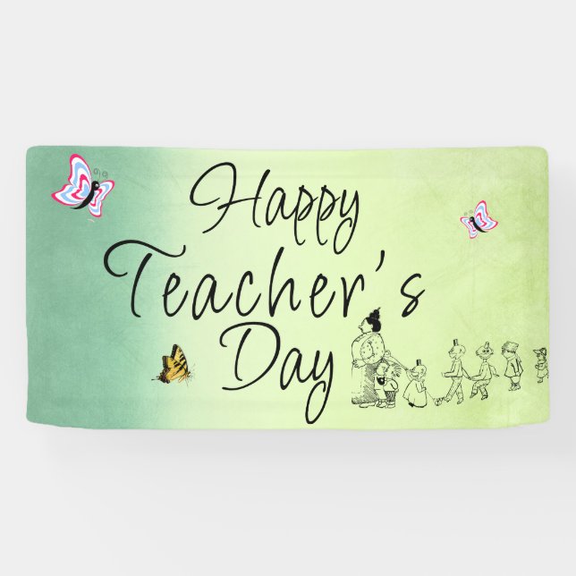 Teacher's day  banner (Horizontal)