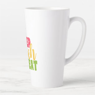 Teacher's Day Eat Sleep Teach Repeat Latte Mug