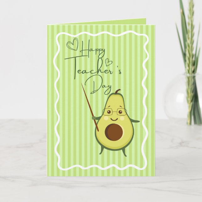 teacher's day greeting card (Front)