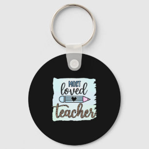 Teacher's Day Most Loved Teacher Keychain