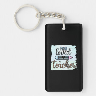 Teacher's Day Most Loved Teacher Keychain